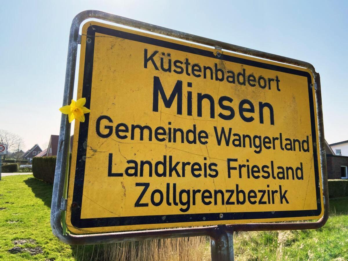 Ferien Im Wangerland Ferienwohnung Insel Minsen Schillig Hund Pool Sauna Ngoại thất bức ảnh
