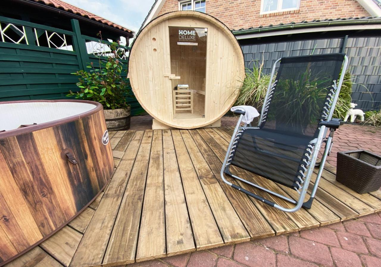 Ferien Im Wangerland Ferienwohnung Insel Minsen Schillig Hund Pool Sauna Ngoại thất bức ảnh